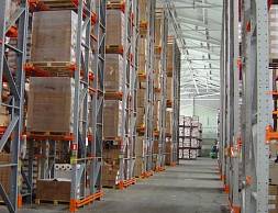 Компания "Увелка", г. Челябинск, стеллажи набивные